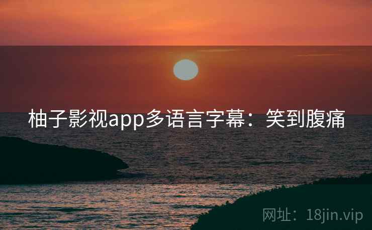 柚子影视app多语言字幕：笑到腹痛